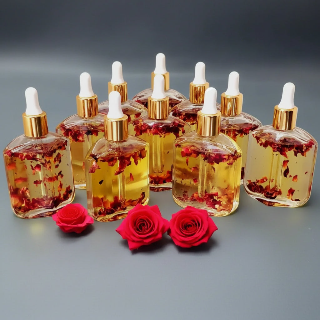 Infused Rose oil D'JJA Aesthetic Beauty Bar LLC