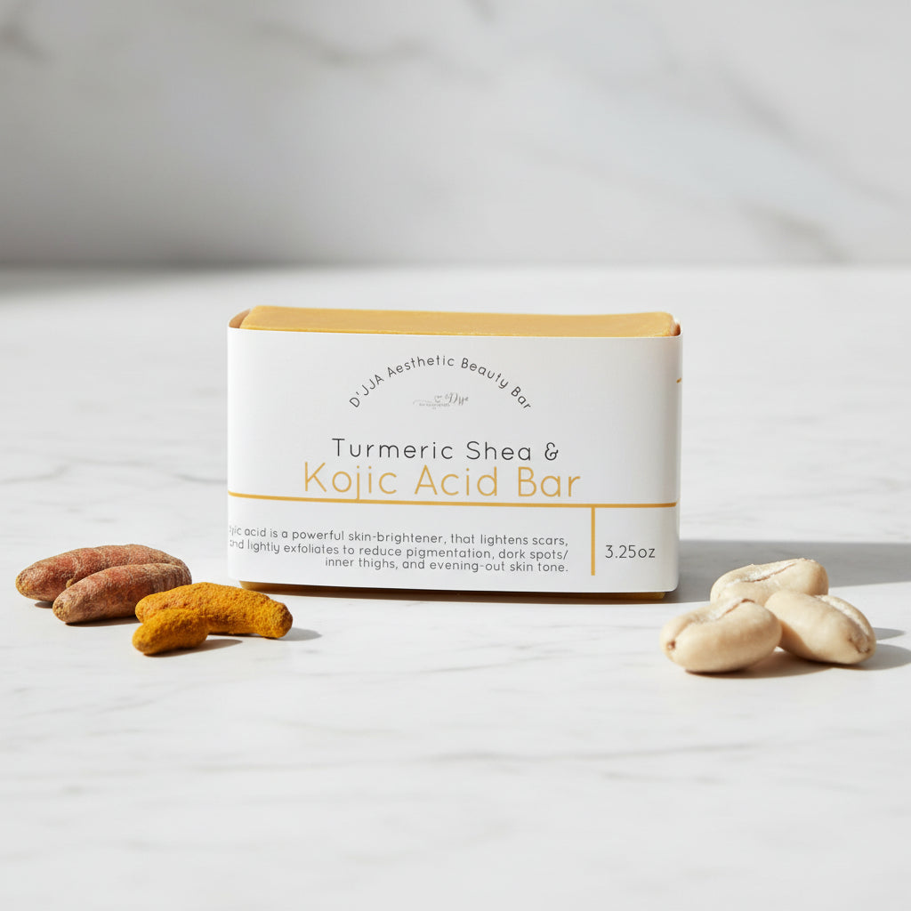 Brightening Tumeric Shea & Kojic Acid D'JJA Aesthetic Beauty Bar LLC